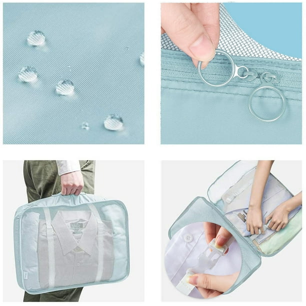 Underwear Travel Wash Makeup Bag - Portable Storage Bag Six Sets