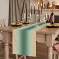 thumbnail image 2 of Table Runners 48 Inches Long Dress Scarves, Sage Green Yellow Ombre Farmhouse Kitchen/Dining Table Runner, Short Coffee Tablerunners, Farmhouse Modern Gradient Art 13x48 Inch, 2 of 9