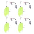 thumbnail image 3 of Fishing Rotating Sequin,4pcs Fishing Rotating Sequin Fishing Lures Wobbler Spinnerbait Convenient Use, 3 of 8
