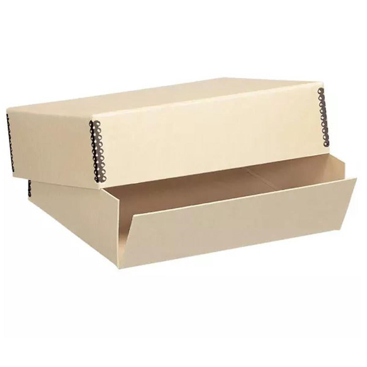 Lineco Tan Museum Storage Box For 8.5x11 (3 Inch Depth)