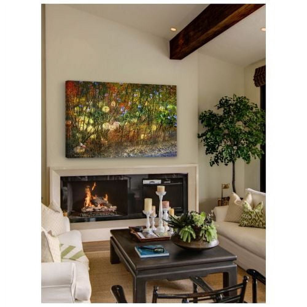 "Meadow Dragon Fly" Painting Print on Wrapped Canvas