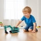 thumbnail image 1 of ToyKingdee Ride on Excavator, Licensed Caterpillar Excavator Digger w/Rotatable Digging Bucket, Driver’s Cab, Under-seat Storage, Construction Vehicles, 1 of 9
