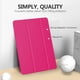 thumbnail image 3 of Funda MoKo para iPad 10,2 pulgadas de 7.ª, 8.ª y 9.ª generación, diseño delgado, color rosa, 3 of 9