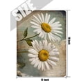 thumbnail image 5 of Daisy Retro Aluminum Sign 12"x16" Metal Sign White Daisy Flower Farmhouse Wall Decor Antique Living Room Decor Tin Garden Signs for Cafes Club Pub Man Cave Wall Sign Gifts, 5 of 6