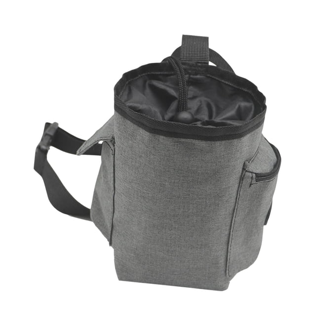 TISHITA Climbing Chalk Bag Easy Carrying Storage Bag for Workout Climbing Gymnastics Grey