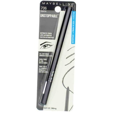 Maybelline New York Unstoppable Waterproof Eyeliner, Pewter [706] 0.01 oz