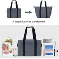 thumbnail image 4 of 20L Cooler Bag, Picnic Bags, Foldable Shopping Bags, Reusable Fruit Vegetable Bag, Large Cooler Bag for Camping, Lunch, Office, School, Picnic, Beach, 4 of 5