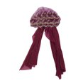 thumbnail image 3 of Sombrero de turbante musulmán, diseño único de arrugas, elegante, suave, cómodo, ligero, elástico para la cabeza, 3 of 8