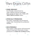 thumbnail image 3 of Little Star Organic Baby Girls 5pk Short Sleeve Pure Organic True Brights Bodysuits, Size Newborn-24 Months, 3 of 7