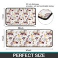 thumbnail image 7 of Pioneer Flower Floral Print Pattern Kitchen Rugs Sets Of 2,Anti Fatigue Kitchen Mat Rugs Non Slip Washable,Decorative Kitchen Floor Mats for Kitchen,Sink,Laundry,17"X30"+17"X47", 7 of 7