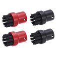 thumbnail image 1 of Brand New Round Brushes Nylon 2*red+ 2*black Extension Nozzle, 1 of 4