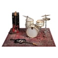 thumbnail image 6 of Drum N Base  7.4' X 6 Vintage Persian Style Stage Rug - Red - VP225-ORD, 6 of 6