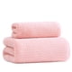 thumbnail image 4 of Toalla de baño grande de vellón coral grueso con forma de piña para adultos, de secado rápido, absorbente, para nadar y para playa, 4 of 5