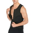 thumbnail image 1 of Men Neoprene Sweat Sauna Suits Waist Trainer Vest for Weight Loss Body Shaper TaLELINTA Top Tummy Fat Burner Slimming Sauna Shirt Shapewear, 1 of 8