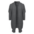 thumbnail image 4 of Womens Cardigan Sweaters Knit Lightweight Dark Gray Long Cardigan Comfort Colors Fall Outfits Women Sweaters, 4 of 5