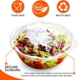 thumbnail image 3 of POPMISOLER 252 Pack Clear Plastic Salad Bowls With Lids, 32OZ Reusable To Go Container, Disposable Serving Bowls for Lunch and Meal, 3 of 8