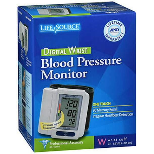 LifeSource UB521 Digital Wrist Blood Pressure Monitor