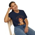 thumbnail image 7 of Holiday Christmas Lights Fluffy Cat Men Women Apparel, 7 of 7