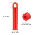 thumbnail image 2 of Uxcell 4" Billiard Pool Cue Hanger Snooker Stick Hanging Tool Accessory Red 5 Pack, 2 of 5