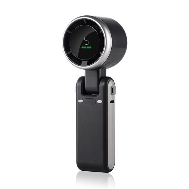 Handheld Mini Ventilador Turbo USB Cuello Recargable para Acampar ()