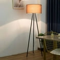 thumbnail image 4 of SUSUZI Tripod Floor Lamp Dimmable LED Floor Lamp with 7W Bulb, Adjustable Height, 3 Color Temperatures (Warm/Natural/Daylight), Black Linen Shade for Living Room, Bedroom, Office, 4 of 9