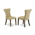 thumbnail image 6 of East West Furniture 5 Pc Dining Set Consist of a Round Dining Table and 4 Parson Chairs, 6 of 7