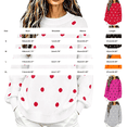 thumbnail image 3 of ISUHAZBO Womens Knit Pullover Sweater Polka Dot Crew Neck Long Sleeve Sweater Basic Casual Loose Fit Fall Winter Clothes XL, 3 of 7