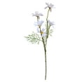 thumbnail image 2 of 6Pcs Artificial Flowers, 1Pc White Daisies, Uv-Protected, Outdoor Artificial Wildflowers with Stems, Artificial Green Shrubs, Suitable for Wedding Decorations, Home and Garden Decorations., 2 of 9