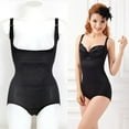 thumbnail image 4 of Sonbest Floral Body Bodysuits Body For Women Shaper Pulling Underwear Plus Size Waist Corsets Crotch Buckle High-elastic Shapewear, 4 of 6