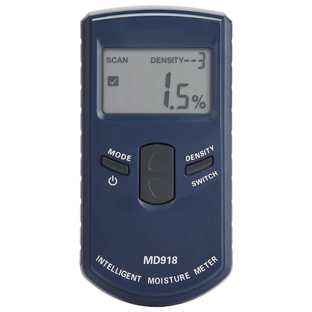 MD918 LCD Intelligent Lumber Moisture Meter Upgraded Inductive Digital Moisture Meter 4 80