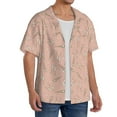 thumbnail image 2 of Fotbe New Year'S Eve Party Camisa Estampada de Manga Corta para Hombre, Casual de Verano, Estilo Playero, Sin Arrugas-3X-Large, 2 of 5