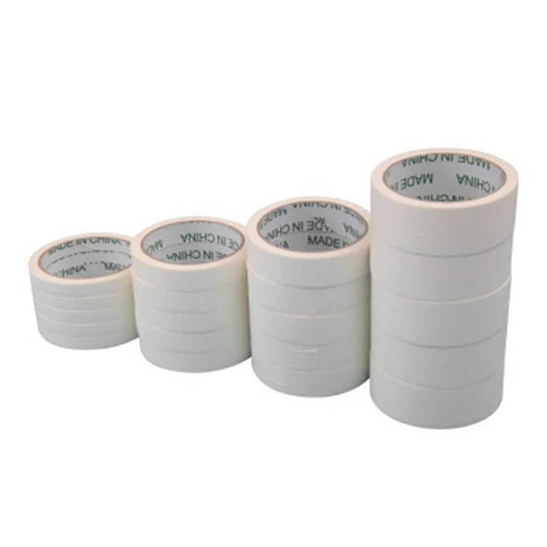 Painters Tape Painting Tape White Masking Tape Total Length 20 Meters Ideal  for Car Painting Plating Package Sealing