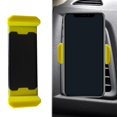 thumbnail image 1 of Soporte para Celular de Auto Tuxihapp Clip para Rejilla de Aire Amarillo, 1 of 6