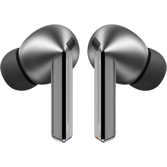SAMSUNG Galaxy Buds 3 Pro AI True Wireless Bluetooth Earbuds, Noise Cancelling, Sound Optimization, Real-Time Interpreter, Redesigned Comfort Fit (Silver)