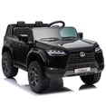 thumbnail image 2 of Lexus GX550 24V 2 Seater Ride On Car for Kids with Remote Control, Electric Car for Kids with Suspension, Bluetooth Music, LED Lights, Cars for Kids Ages 3-6,Black, 2 of 9