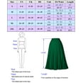 thumbnail image 3 of Grace Karin Women's High Waist Pleated Chiffon Skirt Simple Comfy Basic Midi Swing A-line Skirts（S-2XL）, 3 of 6