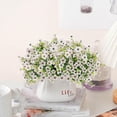 thumbnail image 5 of ZOELNIC 12 Bundles Artificial Fake Flowers Outdoors, Realistic UV Resistant Faux Plants with Silk Flowers for Outside Planters Window Box Front Porch Summer Decoration, 5 of 7