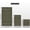 Dusty Olive-8 Pieces Towel Set, variant on 8 Pieces Towel Set Hunter Green Cotton Bathroom Spa Towels