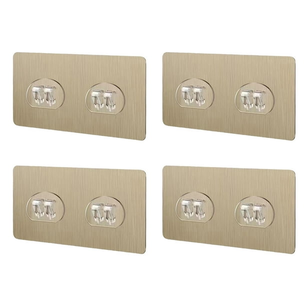 Organizador para la ducha Adhe Sive de repuesto 4 estilos Adhesivo para la ducha Adhe Sive Tiras adhesivas Ganchos sin taladrar Montaje en la pared para el baño Organizadores de estantes de cocina