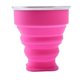thumbnail image 2 of 2x Silicone Retractable Folding Cup 1 Collapsible Travel Camping 200ml, 2 of 5