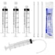 thumbnail image 1 of Jeringa Hyddeb Luer Lock de 20 ml con tapa y tubo de plástico blando x10, 1 of 7