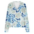 thumbnail image 5 of Puntoco Chaqueta Informal Con Botones Y Estampado De Moda Para Mujer, 5 of 5