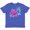 Retro Heather Royal, variant on Inktastic Cute Pink Sea Turtle Youth T-Shirt