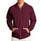 thumbnail image 2 of Hanes mens Full-zip Eco-smart Hoodie Hoody, Maroon, XX-Large US Hanes Hanes, 2 of 2