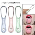 thumbnail image 1 of Tongue Cleaner Scraper Brush Hygiene Dental Oral Care Cleaning Fresh To Ap, 1 of 4