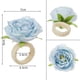thumbnail image 5 of Elegantes Anillos de Servilleta Florales de 6 unidades - Perfectos para Bodas y Ocasiones Especiales ¡, 5 of 11