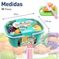 thumbnail image 2 of Set de Juguetes para Cortar Frutas y verduras Bluelander 30 piezas, 2 of 4