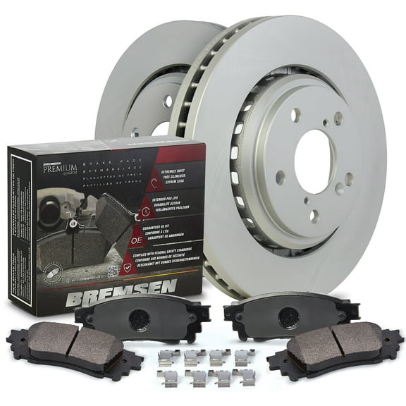 Bremsen Front Brake Kit Fits 2006-2011 Honda Civic (Except Si, GX, Hybrid)