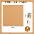 thumbnail image 3 of 12x12in Heat Stained Glass Work ,1/2in Thick Stained Glass Supplies Stained Glass Cutting Board Mats, 3 of 7