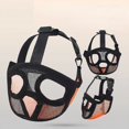 thumbnail image 4 of Dog Muzzle With Short Snout Adjustable Breathable Mesh Muzzle For English French Bulldogs Anti-bite Chewing, 4 of 5